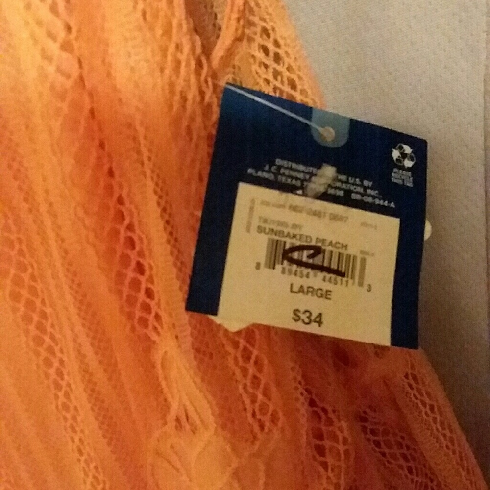 New coral lace tanktop - Picture 4 of 4